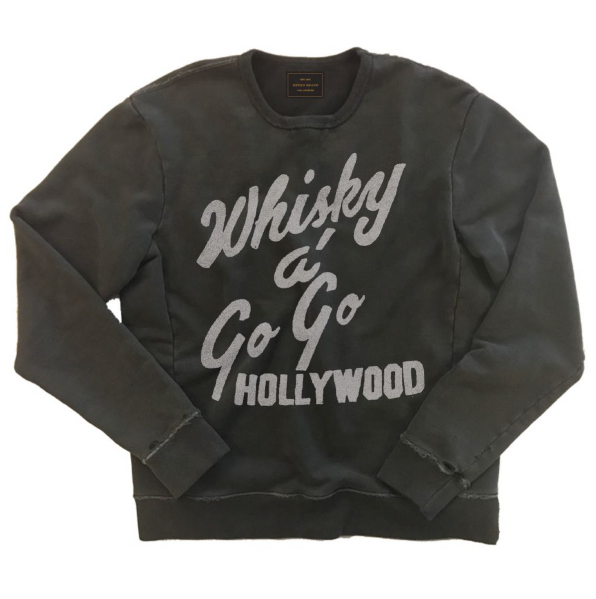 Whisky A Go Go Vintage Black T-Shirt and Thin Hoodie Combo: Live