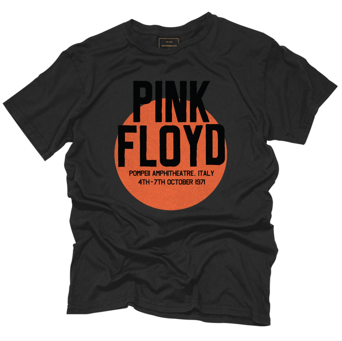 Pink Floyd Pompeii Black Label Tee