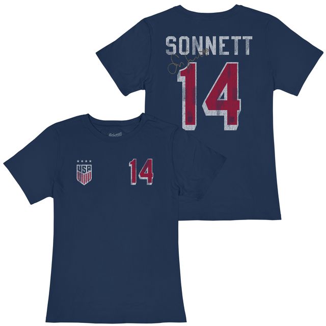 USWNT Emily Sonnett 100 Cotton Women s Tee ORIGINAL RETRO BRAND