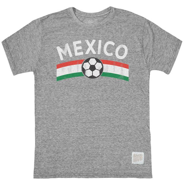 Mexico Soccer Triblend  SS Crew Tee