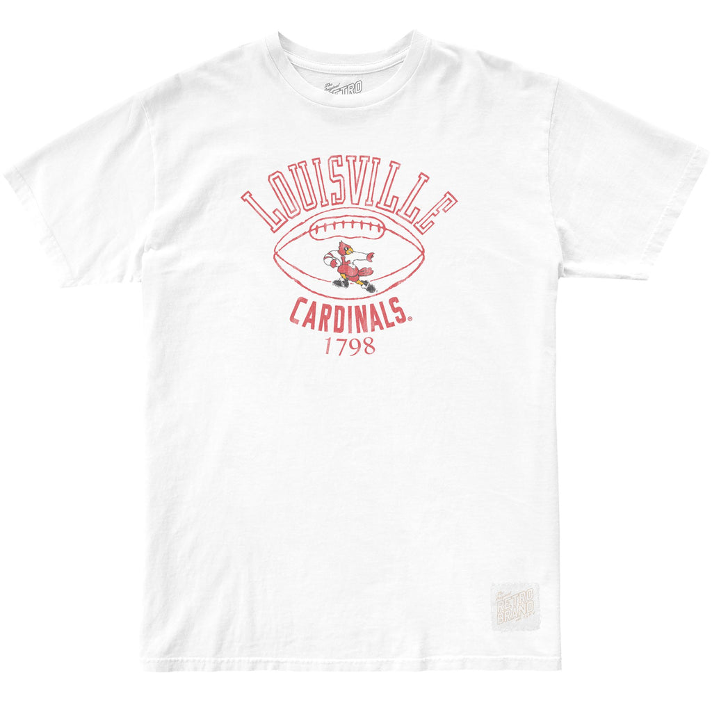 Louisville Cardinals 100% Cotton Tee – ORIGINAL RETRO BRAND