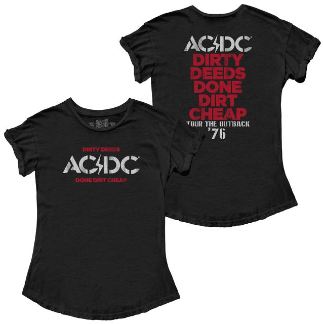 Ac dc dirty deeds shirt online