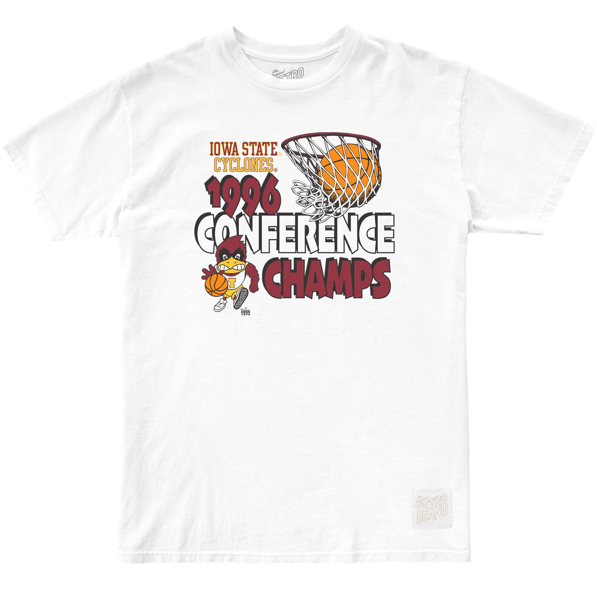 Iowa State 1996 Conference Champs 100% Cotton Tee