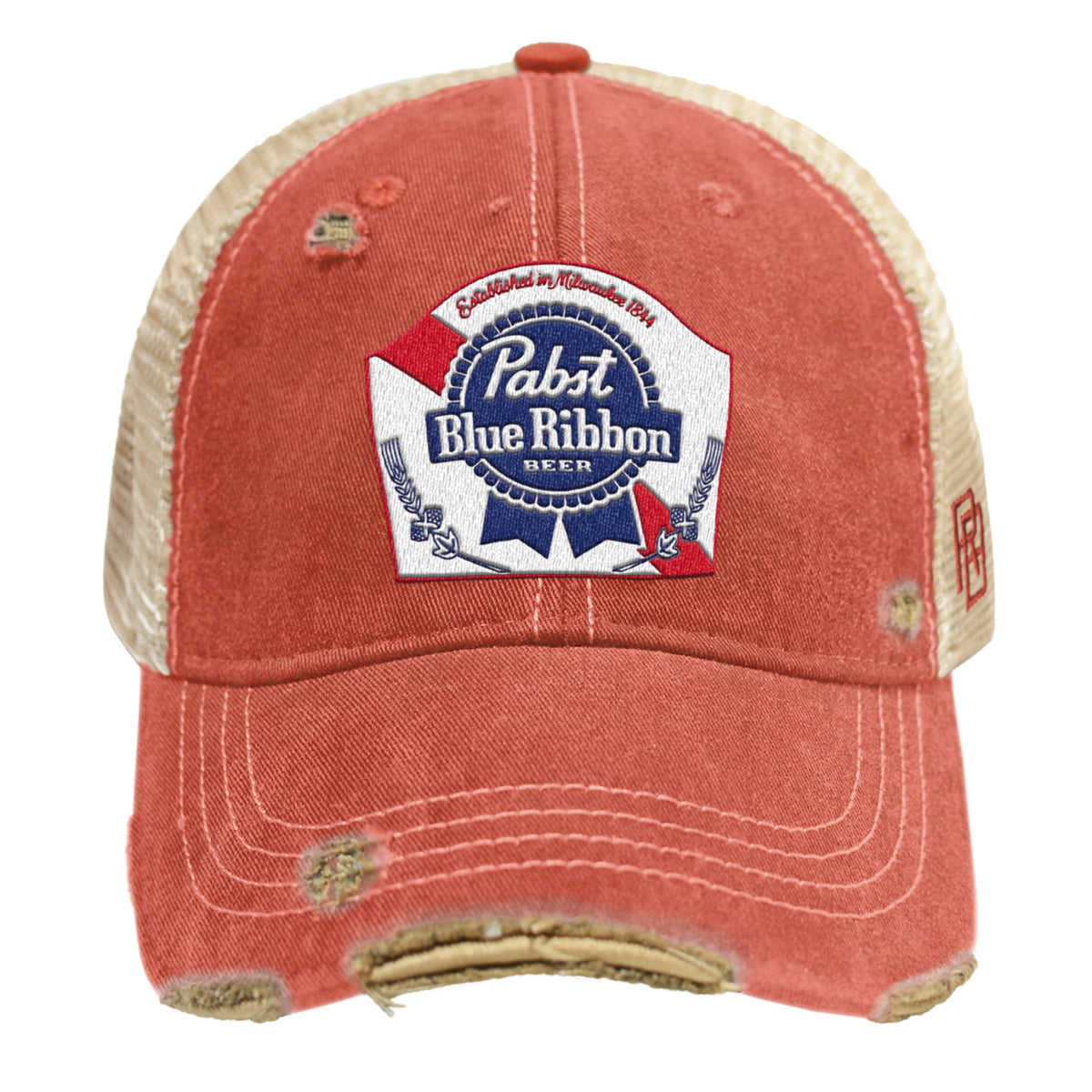 Pabst Blue Ribbon Snap Back Trucker Cap