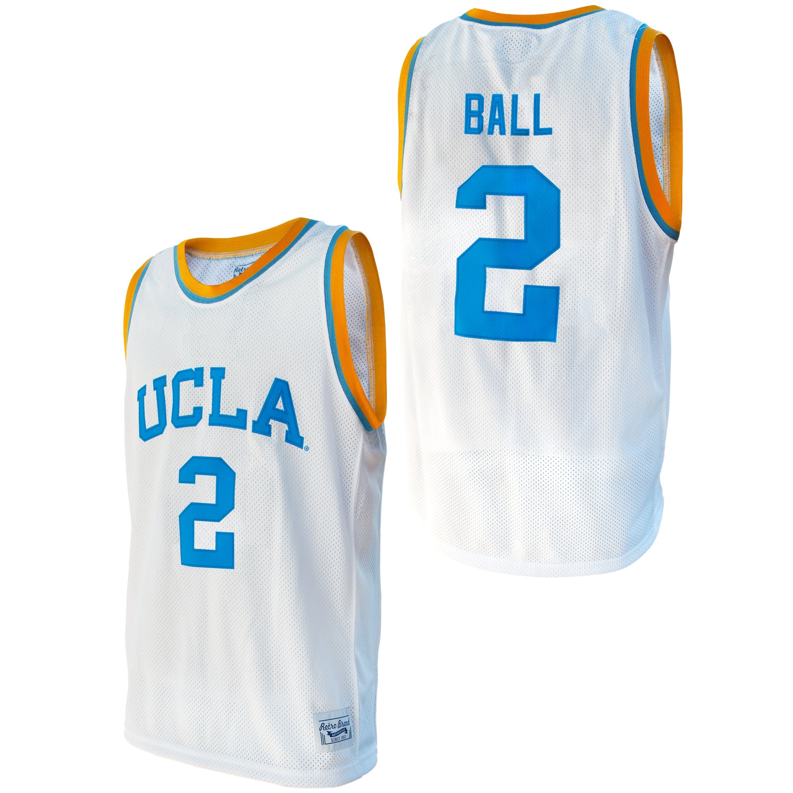Lonzo Ball UCLA Bruins College Throwback Basketball Jersey