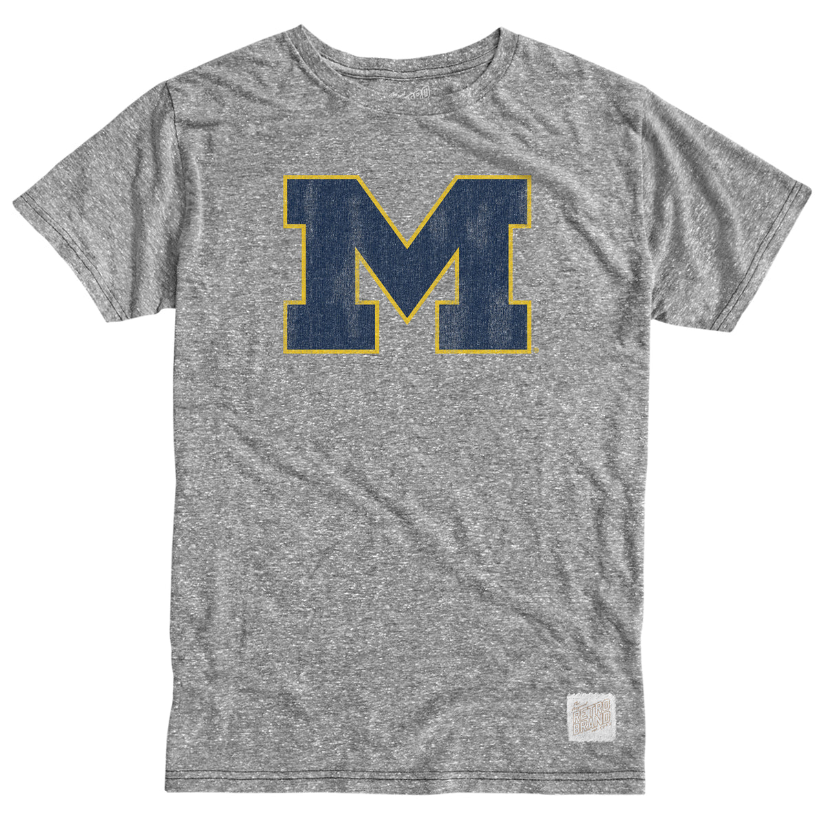 Michigan Wolverines Tri-Blend Tee