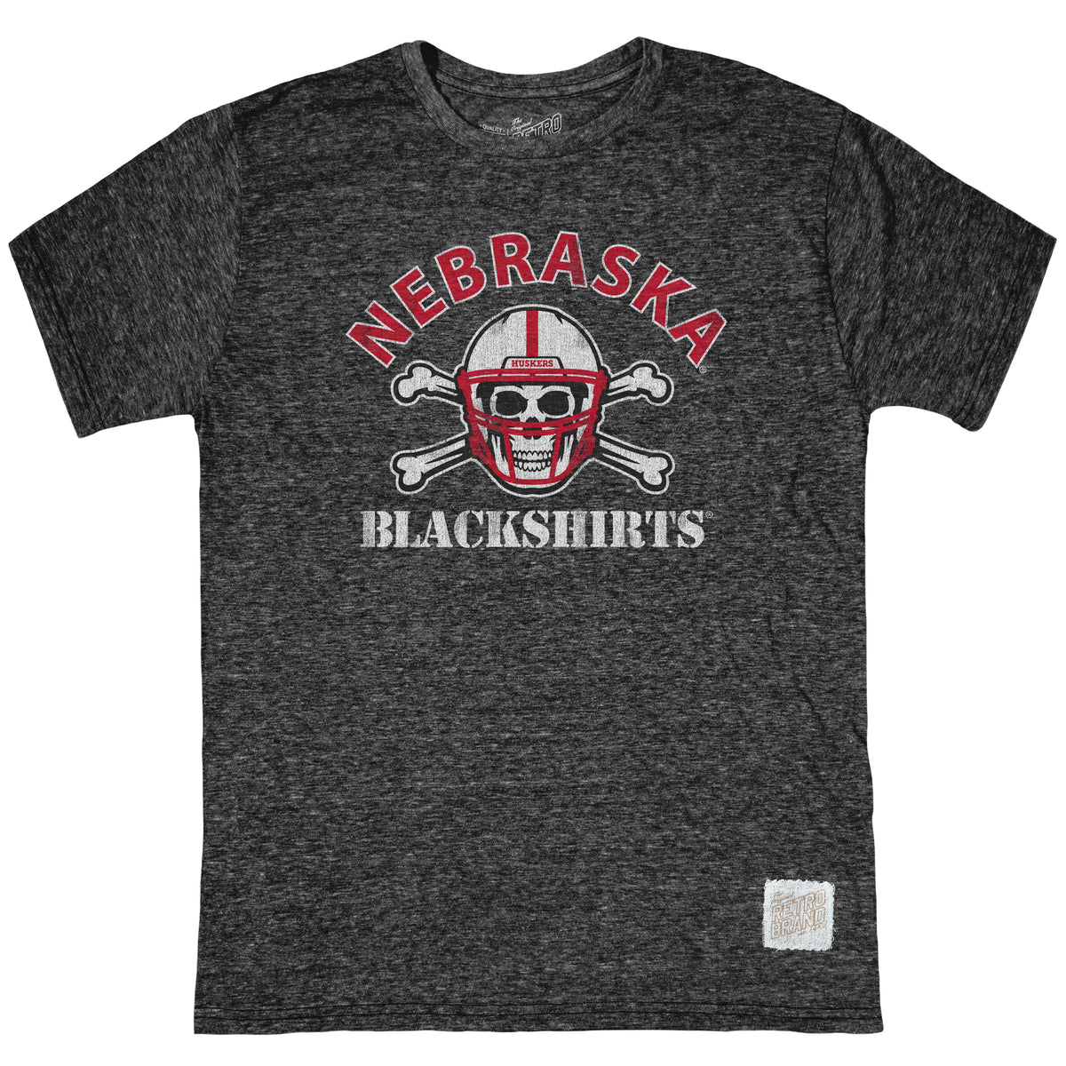 Nebraska Cornhuskers Blackshirts Tri-Blend Tee