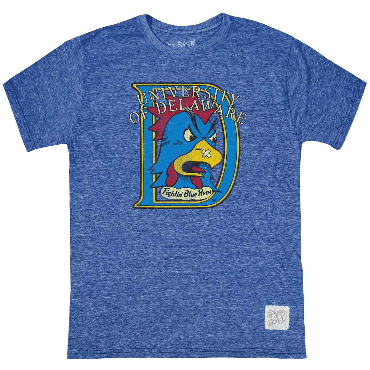 Delaware Fighting Blue Hen Tri-Blend Tee