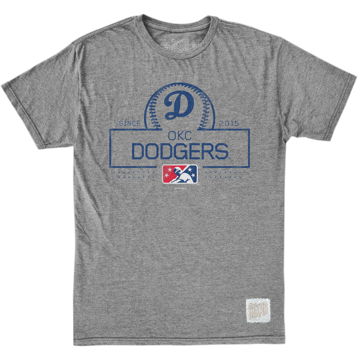 OKC Dodgers 50/50 Blend Tee