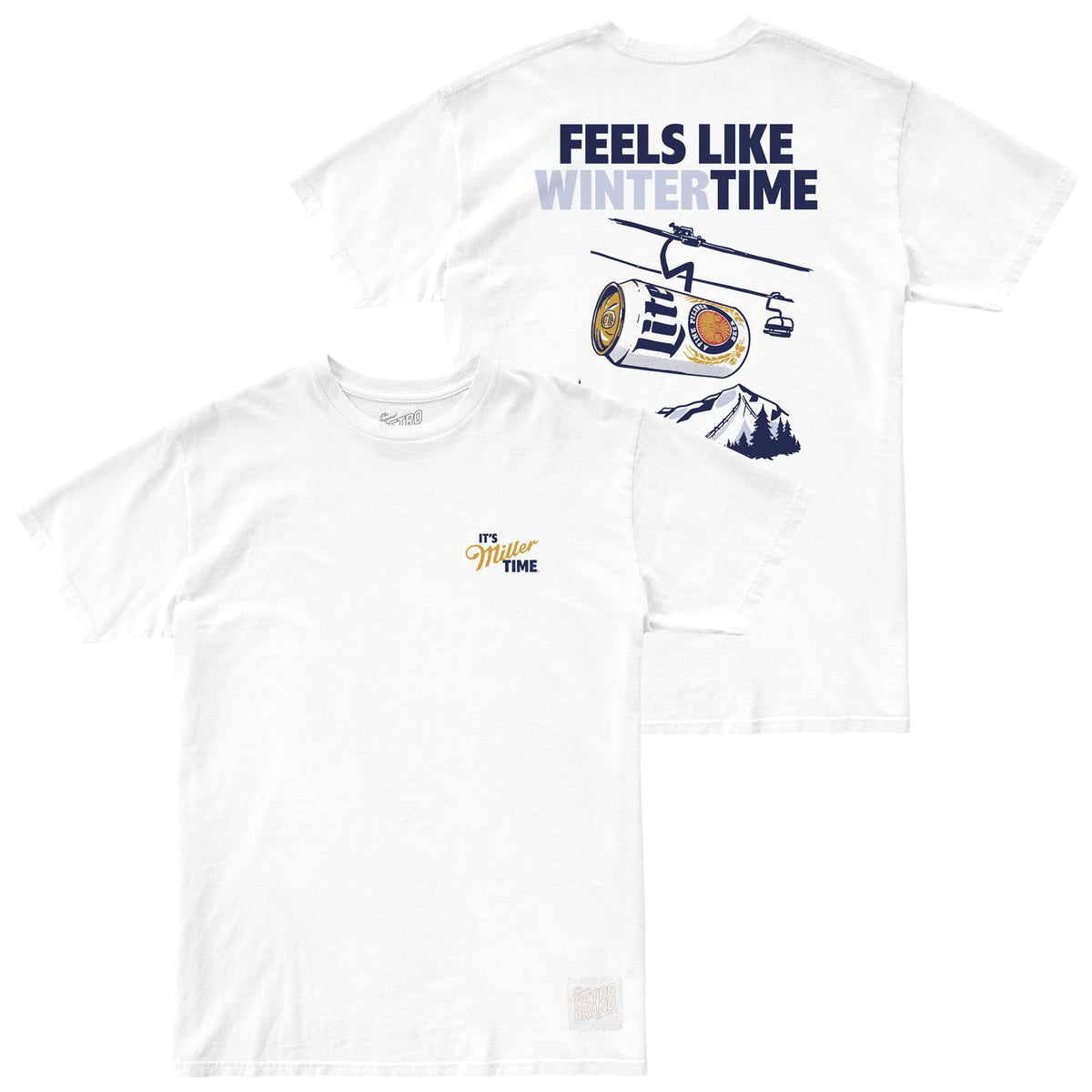 Miller Feels Like Winter Time 100% Cotton Tee