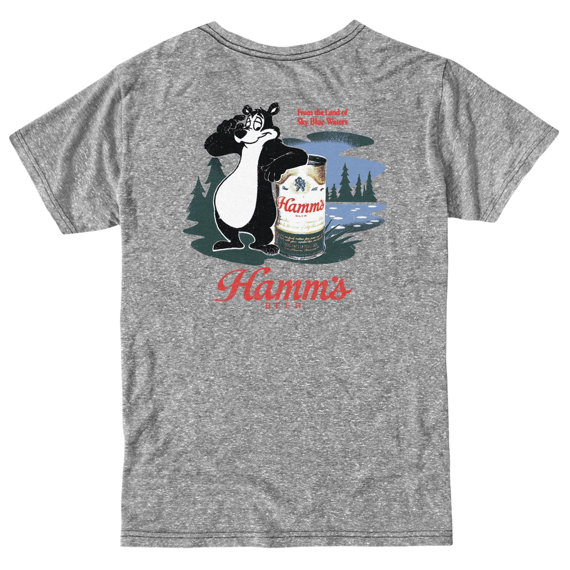 Hamm s Beer Tri Blend Tee ORIGINAL RETRO BRAND