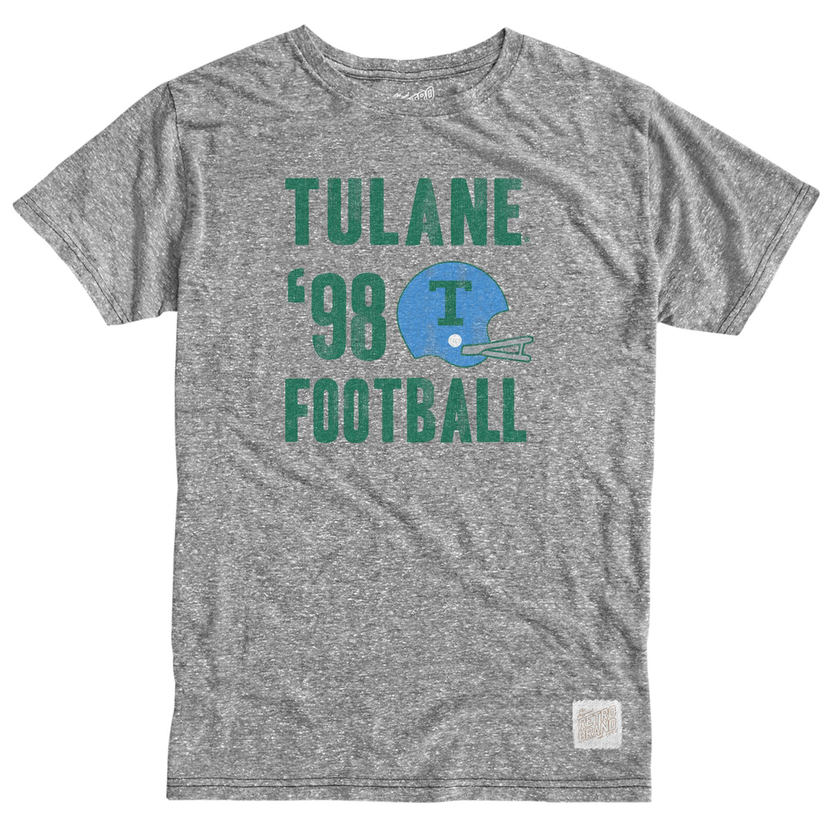 Tulane '98 Football Tri-Blend Tee