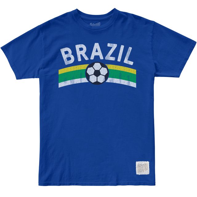 Brazil Soccer 100% Cotton SS Crew Tee