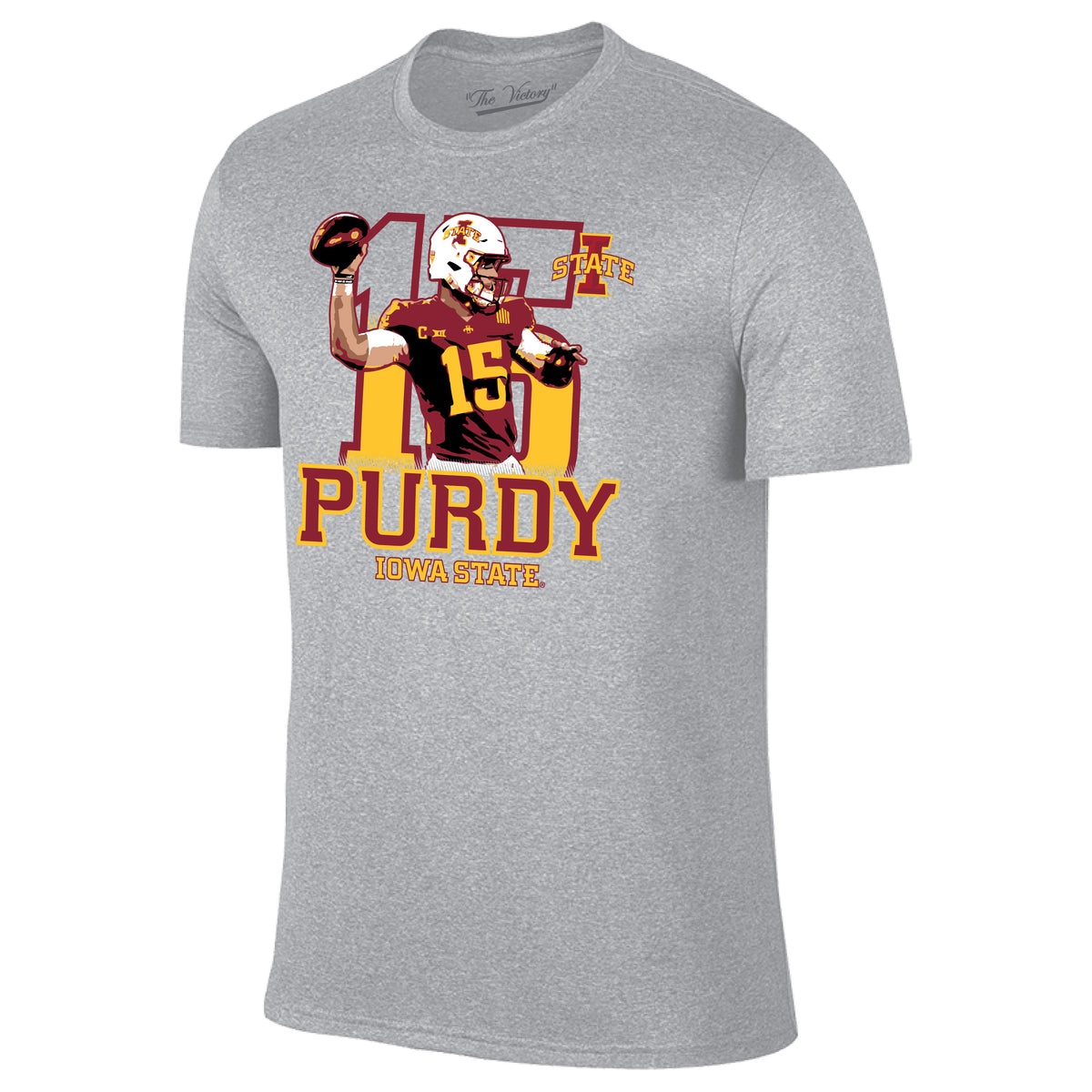 Iowa State Cyclones Brock Purdy Player Action Tee