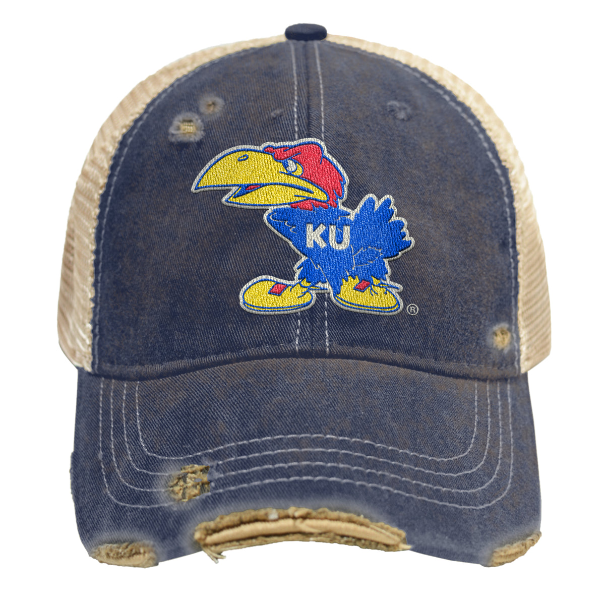 Kansas Jayhawks Trucker Hat Cap