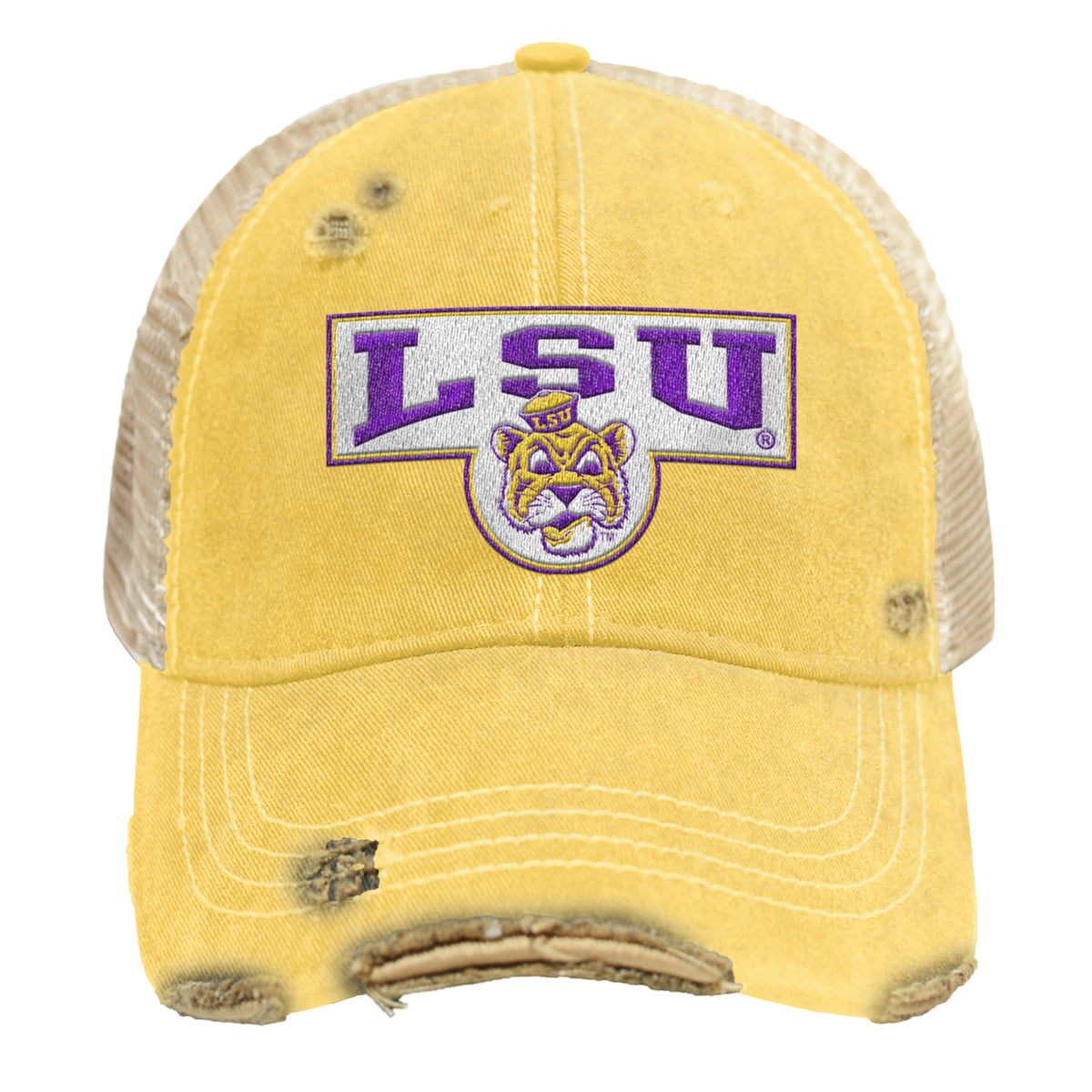 LSU Tigers Snapback Trucker Cap