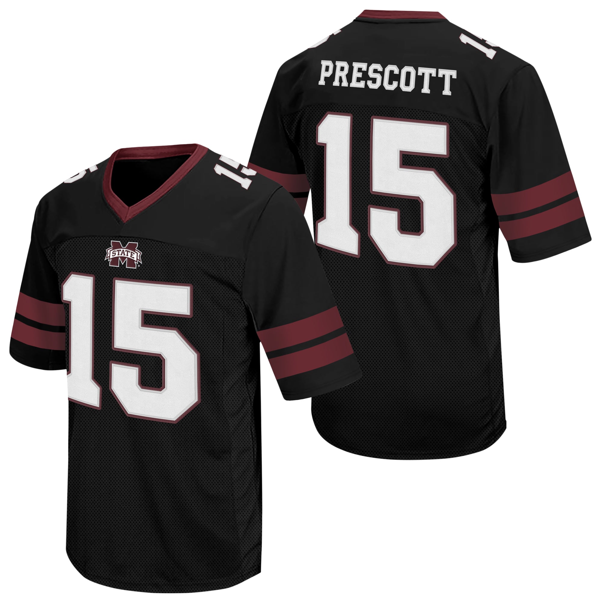 Mississippi State Bulldogs Dak Prescott Throwback Jersey ORIGINAL RETRO BRAND