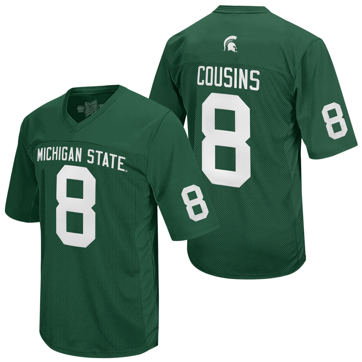 Michigan State Spartans Kirk Cousins Throwback Jersey