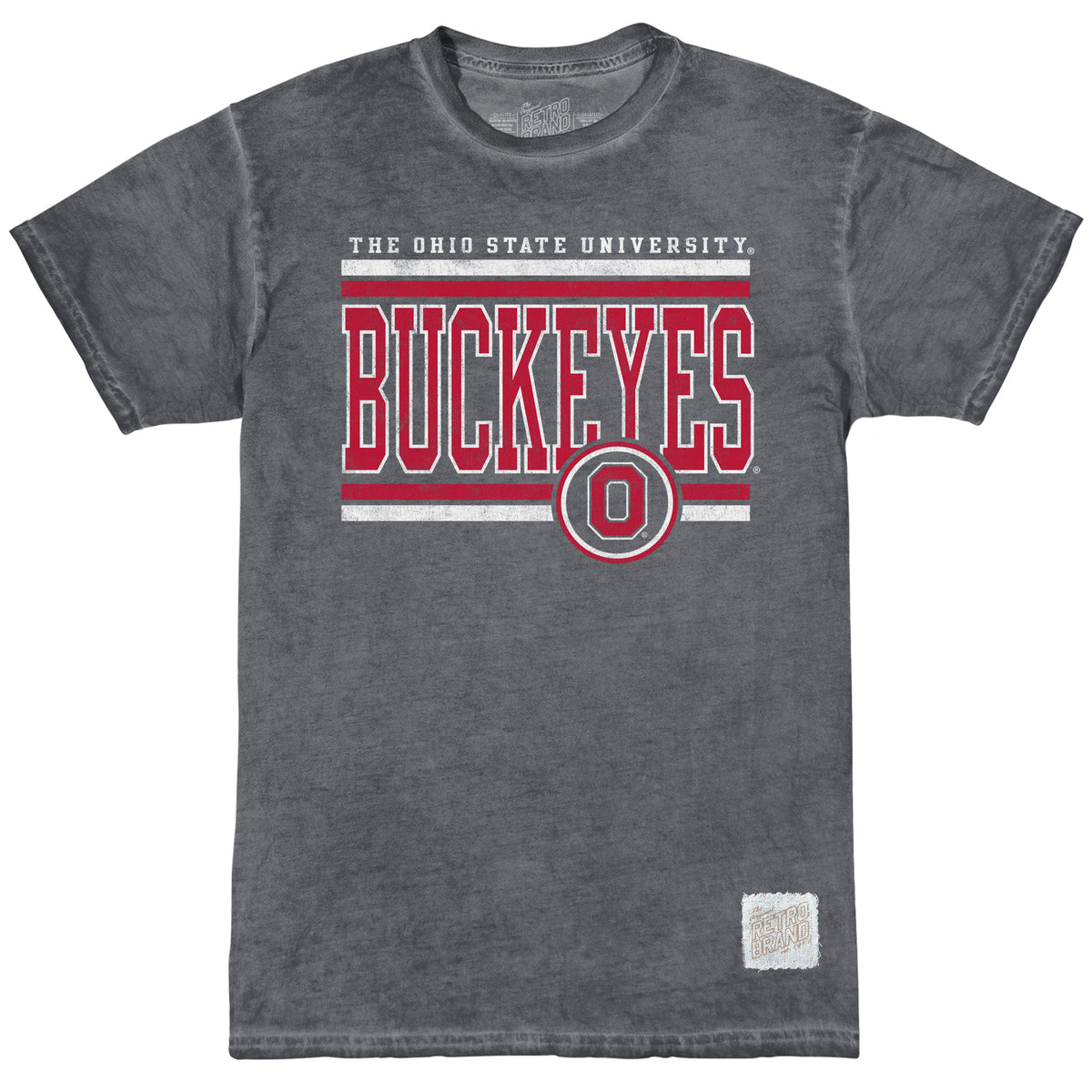 Ohio State Buckeyes Oil Wash Tee