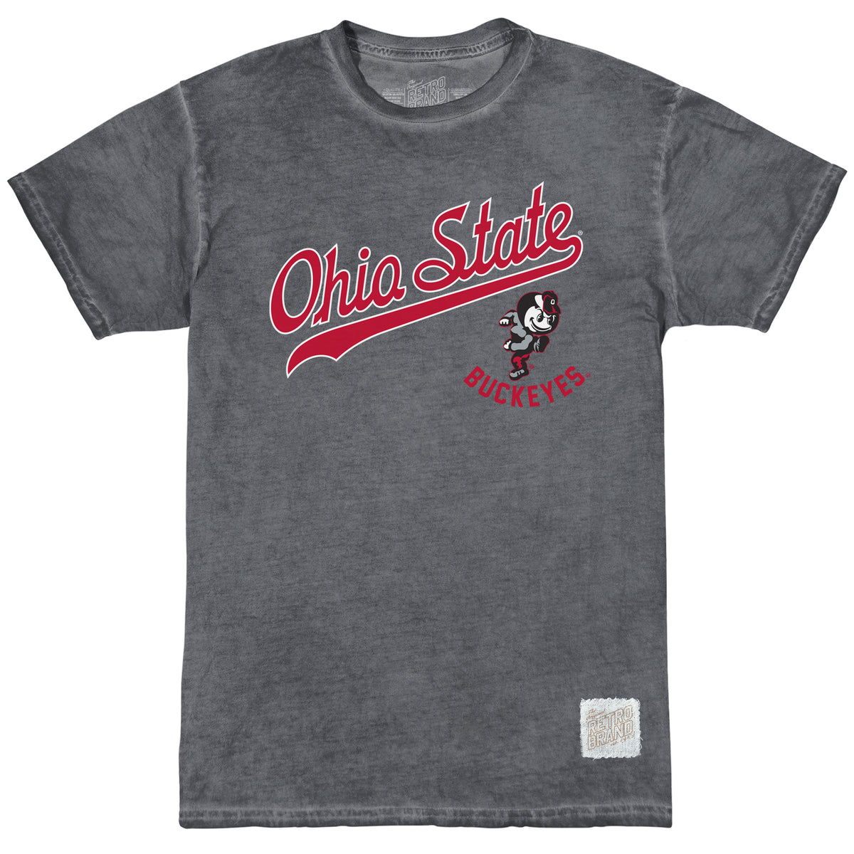 Ohio State Buckeyes Oil Wash Tee