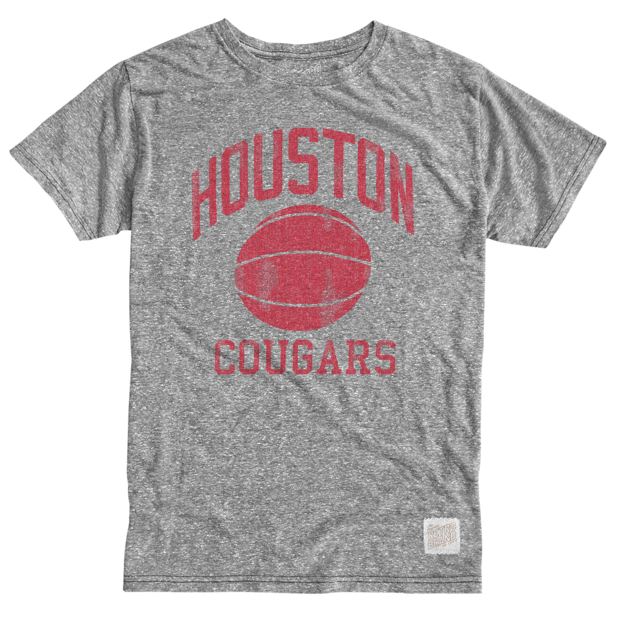 Houston Cougars Tri-Blend Tee