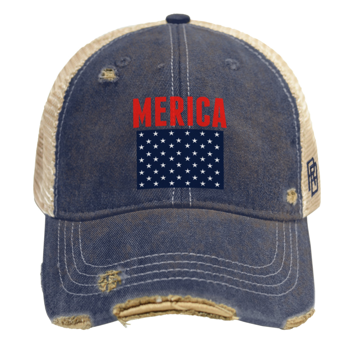 Merica Snapback Trucker Hat
