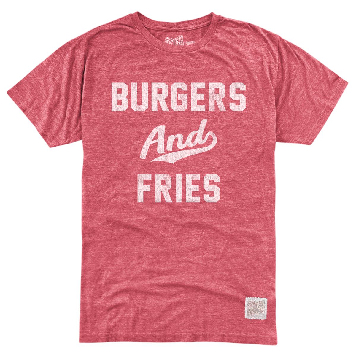 Burgers & Fries Tri-Blend Tee