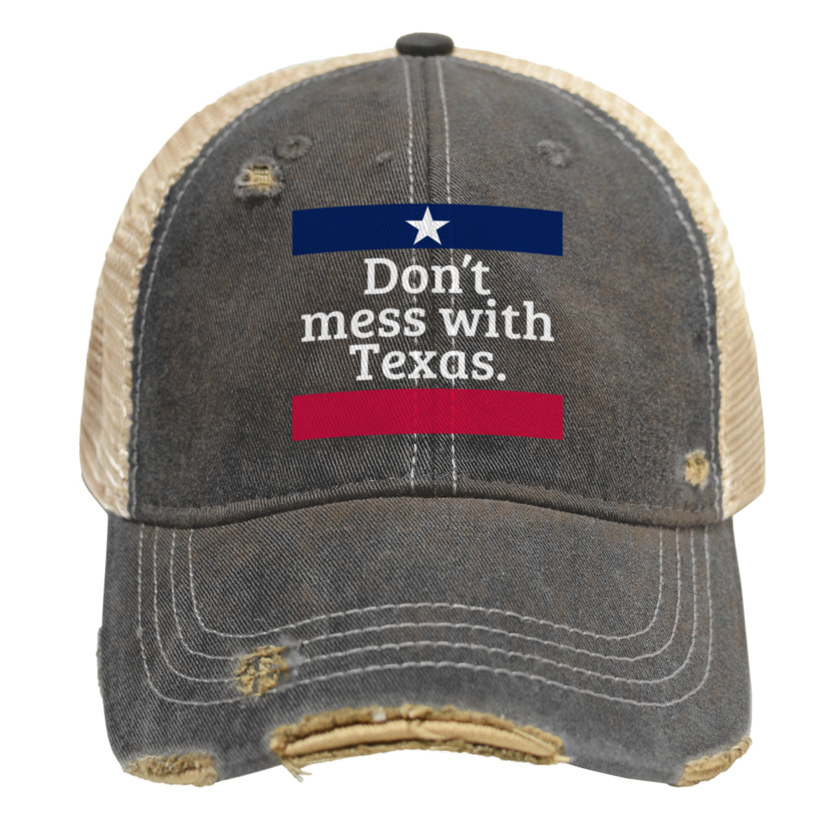 Don't Mess With Texas Snap Back Trucker Cap