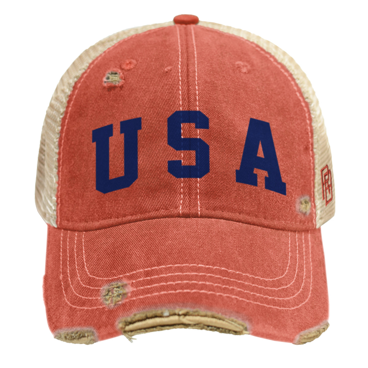 USA Vintage Snap Back Trucker Cap