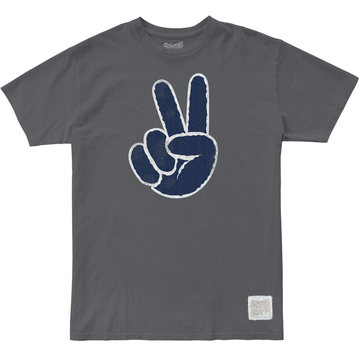 Peace Hand Sign 100% Cotton Tee