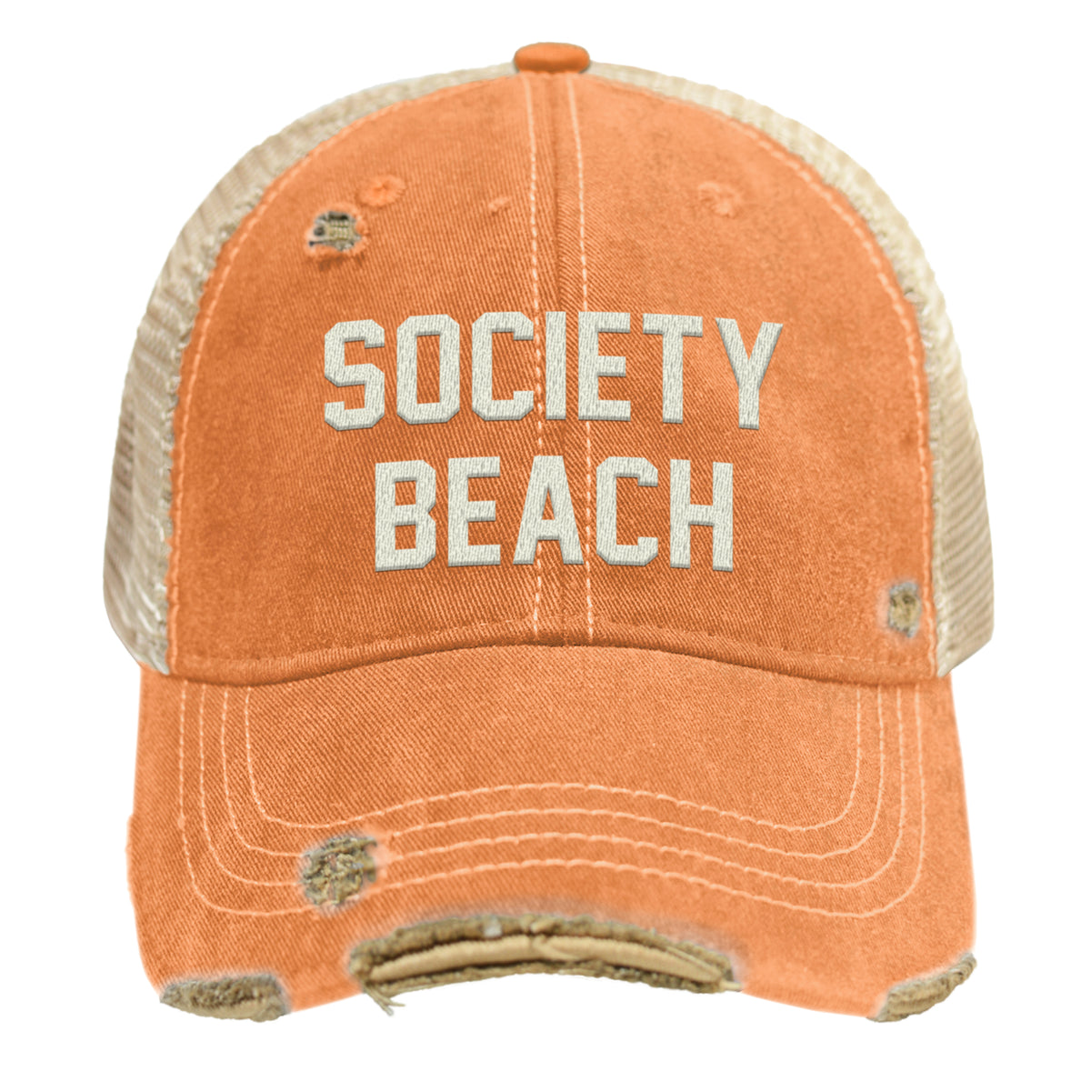 Society Beach Snapback Trucker Hat