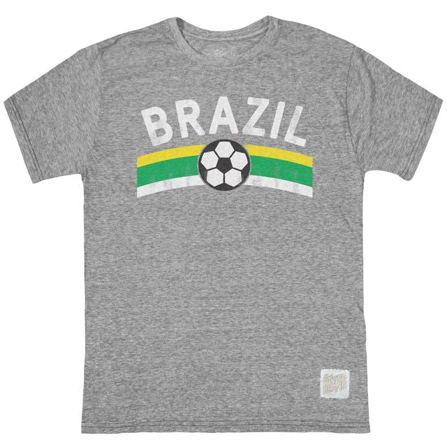 Brazil Soccer Tri-Blend Tee