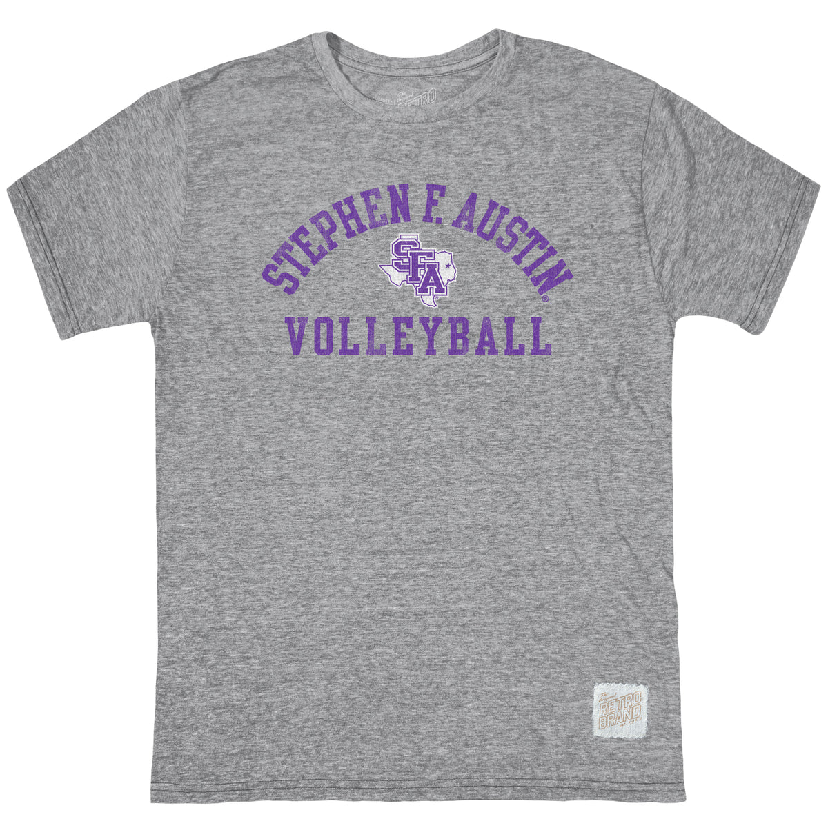 Stephen F. Austin Volleyball Tri-Blend Tee