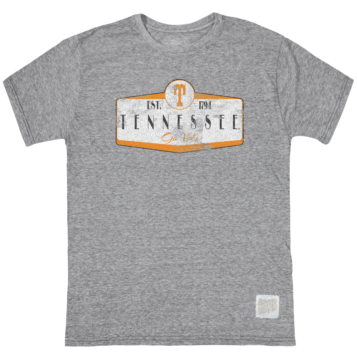 Tennessee Vols Tri-Blend Tee