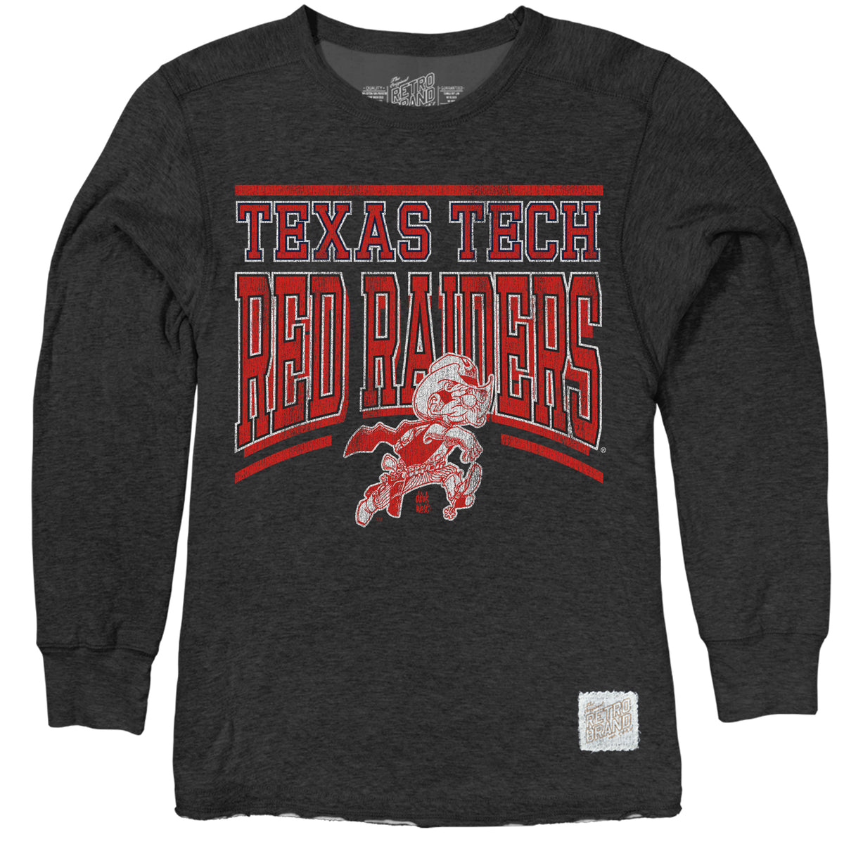 Texas Tech Red Raiders Deconstructed Crew Fleece