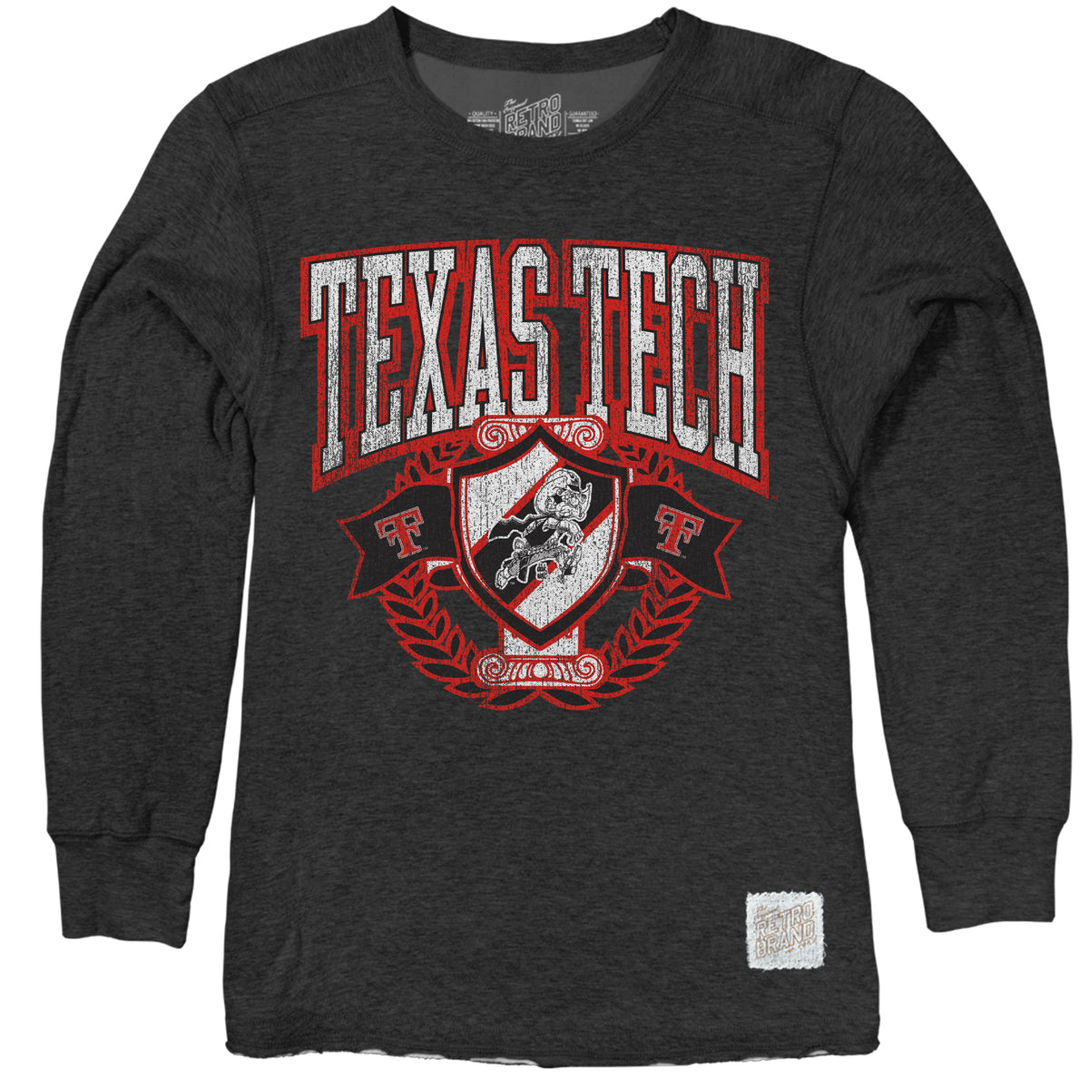 Texas Tech Red Raiders Deconstructed Crew Fleece