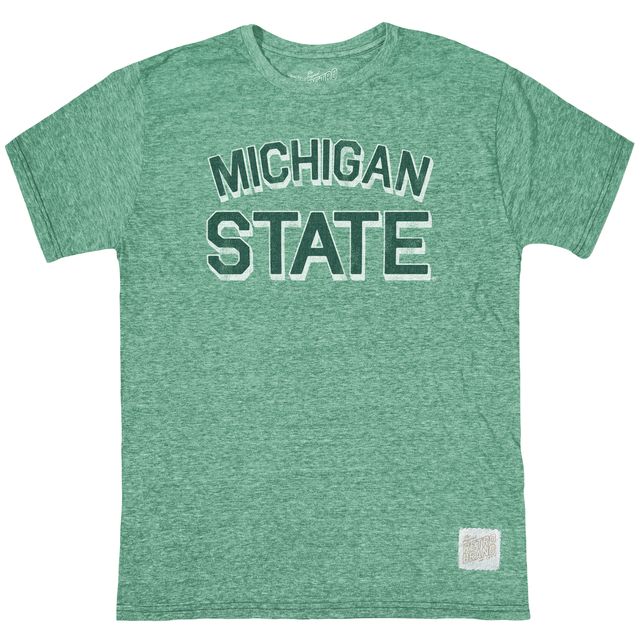 Michigan State Arch Logo Tri-Blend Tee