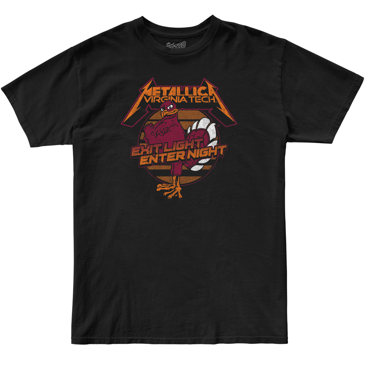 Virginia Tech x Metallica 100% Cotton Tee