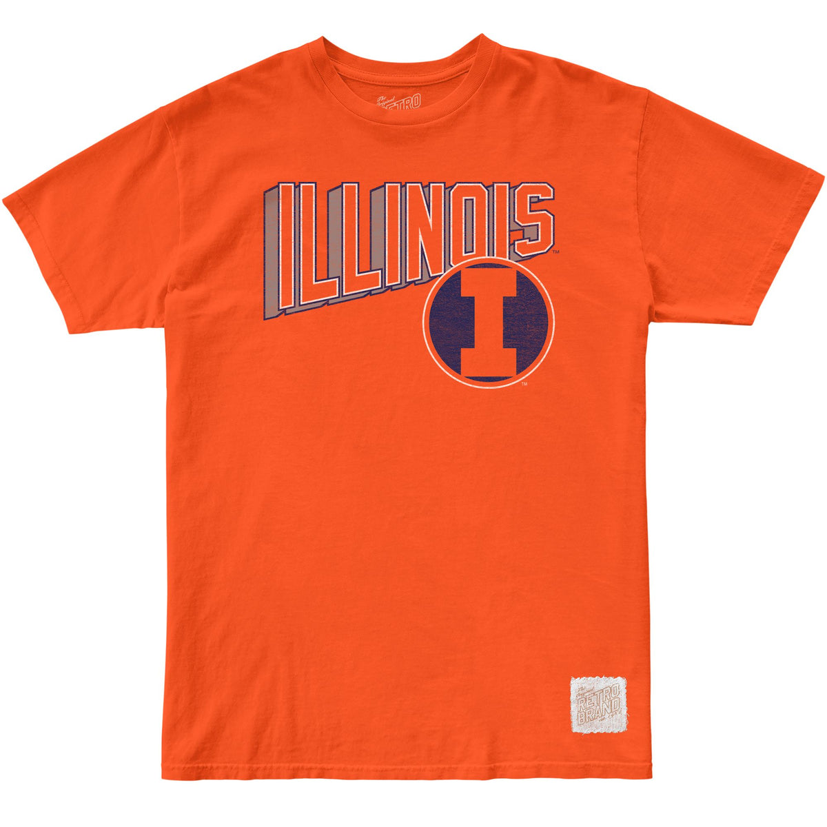 Illinois Fighting Illini 100% Cotton Tee