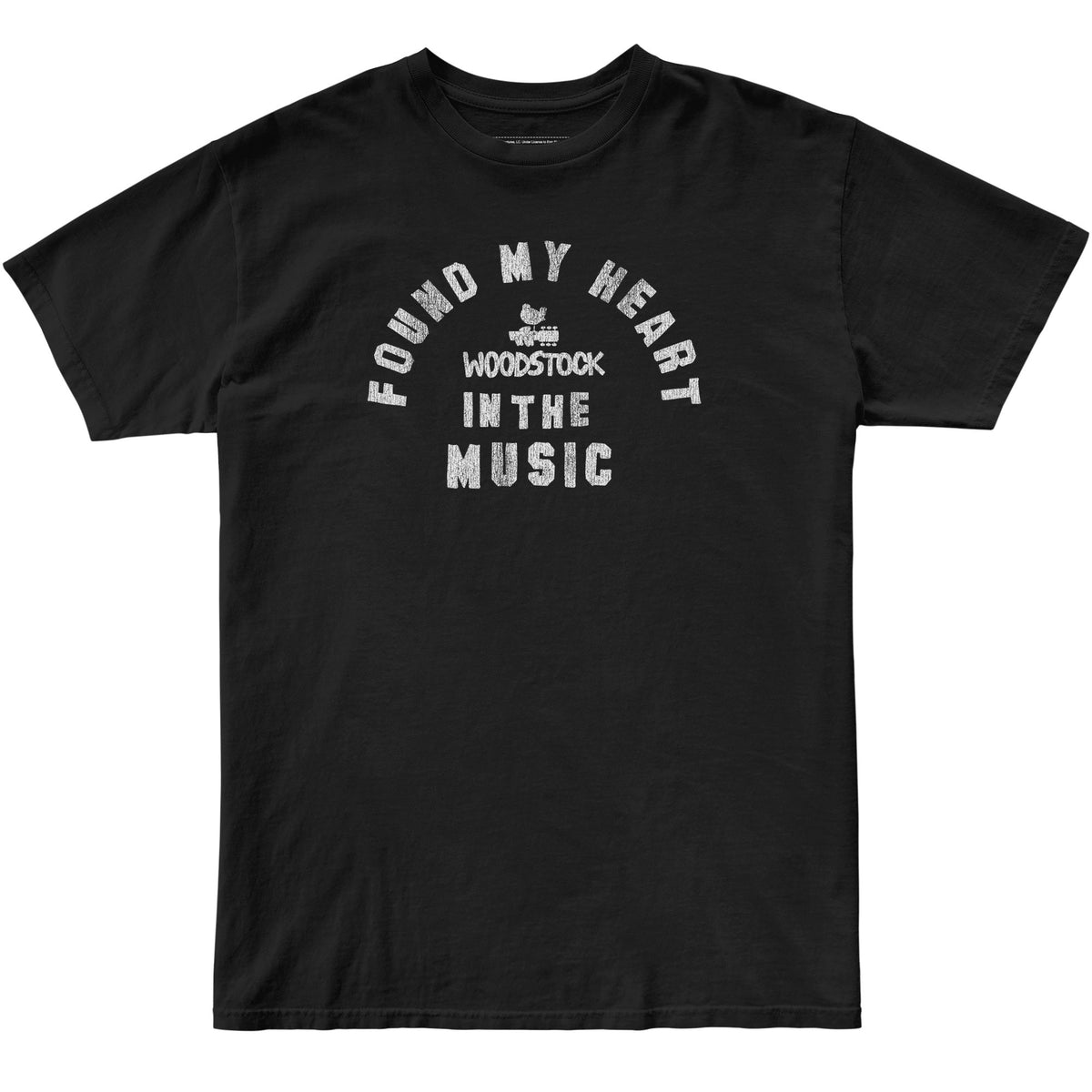 Woodstock In The Music 100% Cotton Tee