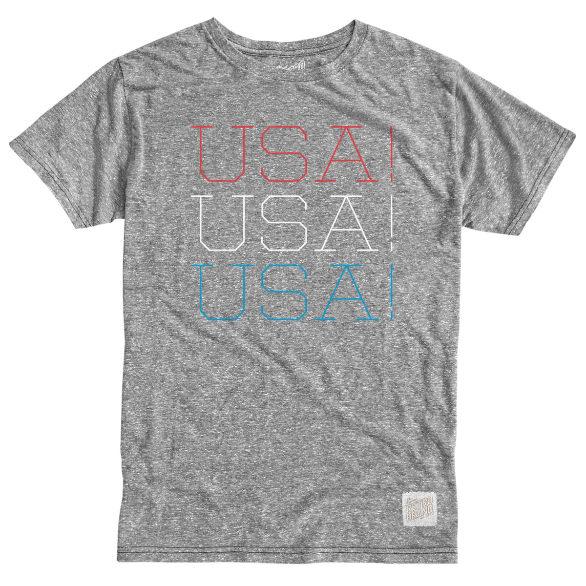 USA! USA! USA! Tri-blend Tee