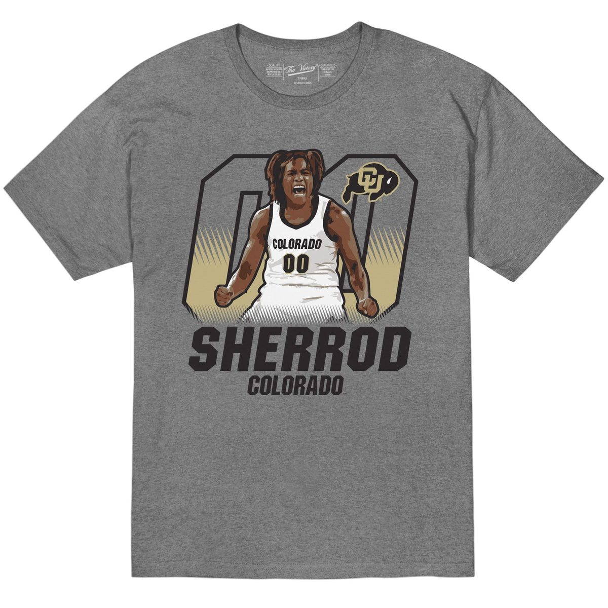 Colorado Buffaloes Jaylyn Sherrod Player Action Tee