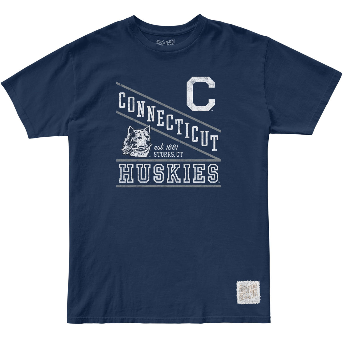 UCONN Huskies 100% Cotton Tee