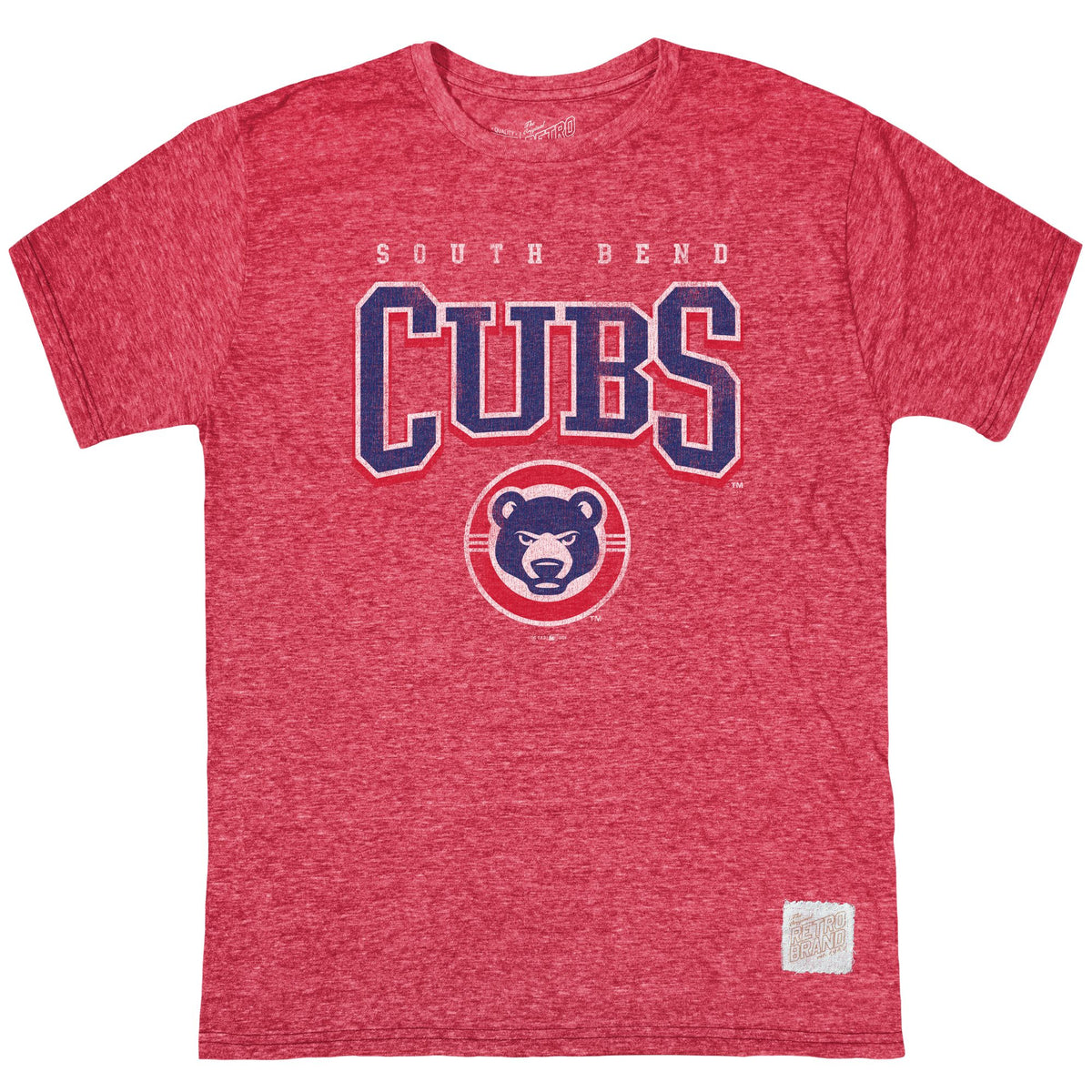 South Bend Cubs Tri-Blend Tee