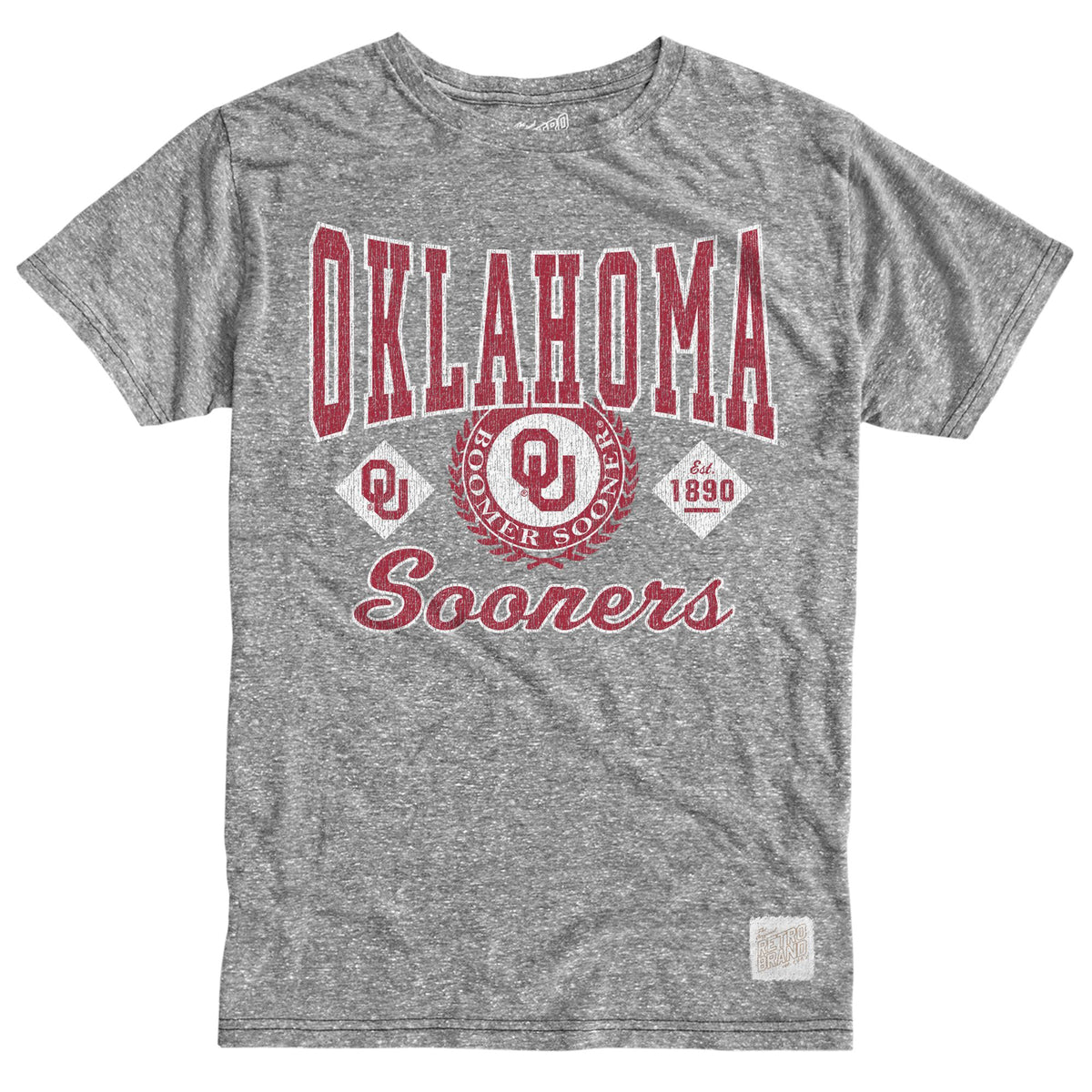 Oklahoma Sooners Tri-Blend Tee