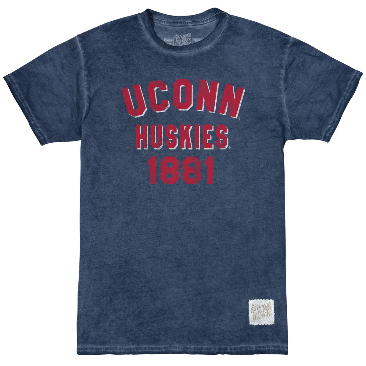 UCONN Huskies Oil Wash Tee