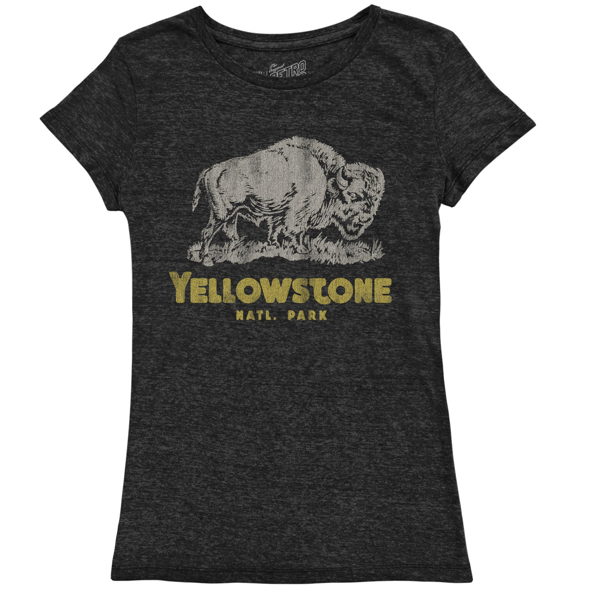 Yellowstone Buffalo Women's Tri-Blend Crew Tee