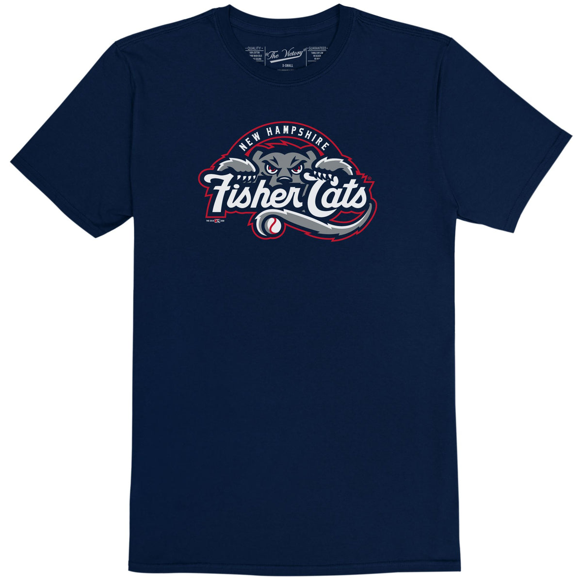 New Hampshire Fisher Cats 100% Cotton Tee