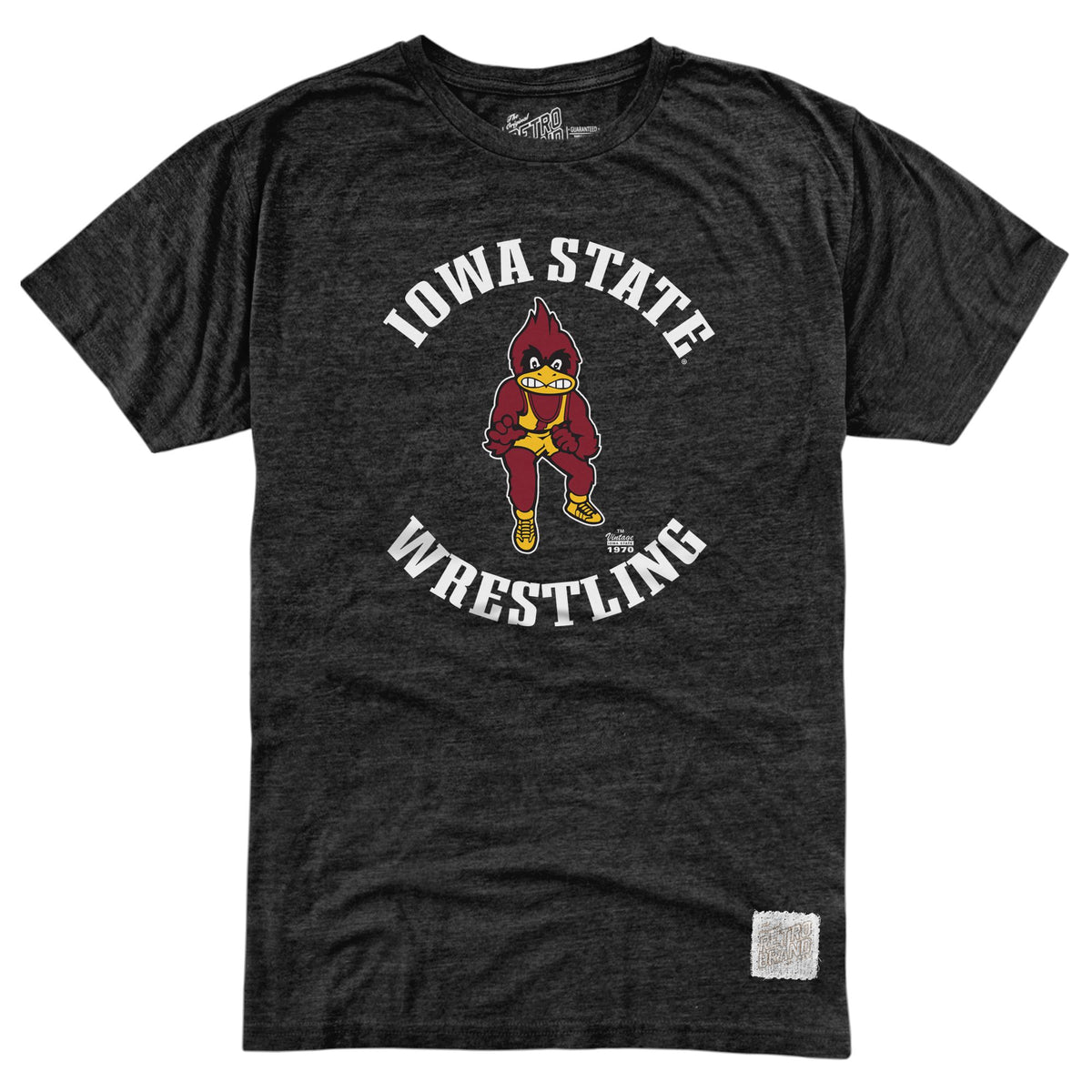 Iowa State Wrestling Tri-Blend Tee