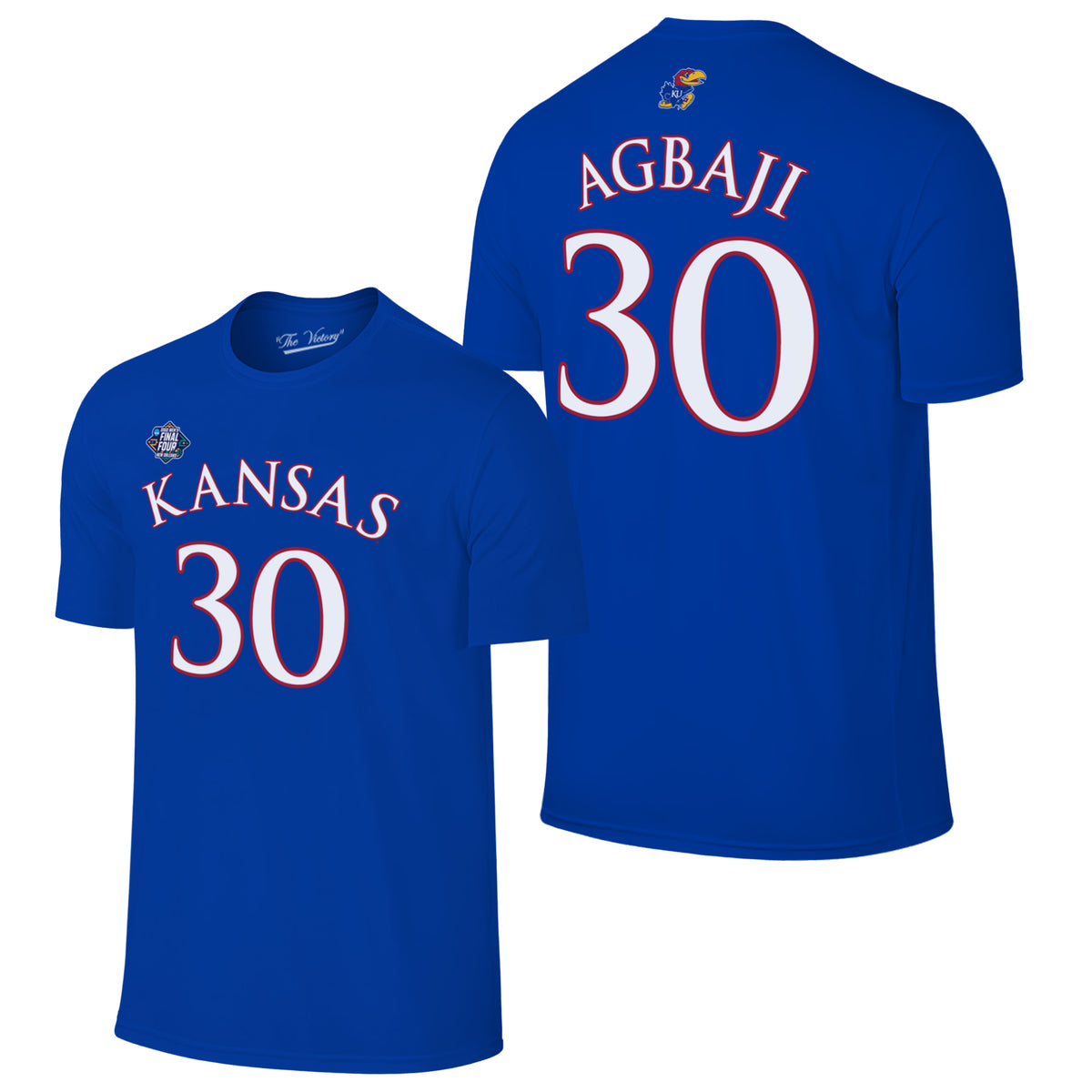 Ochai Agbaji Kansas Jersey Tee